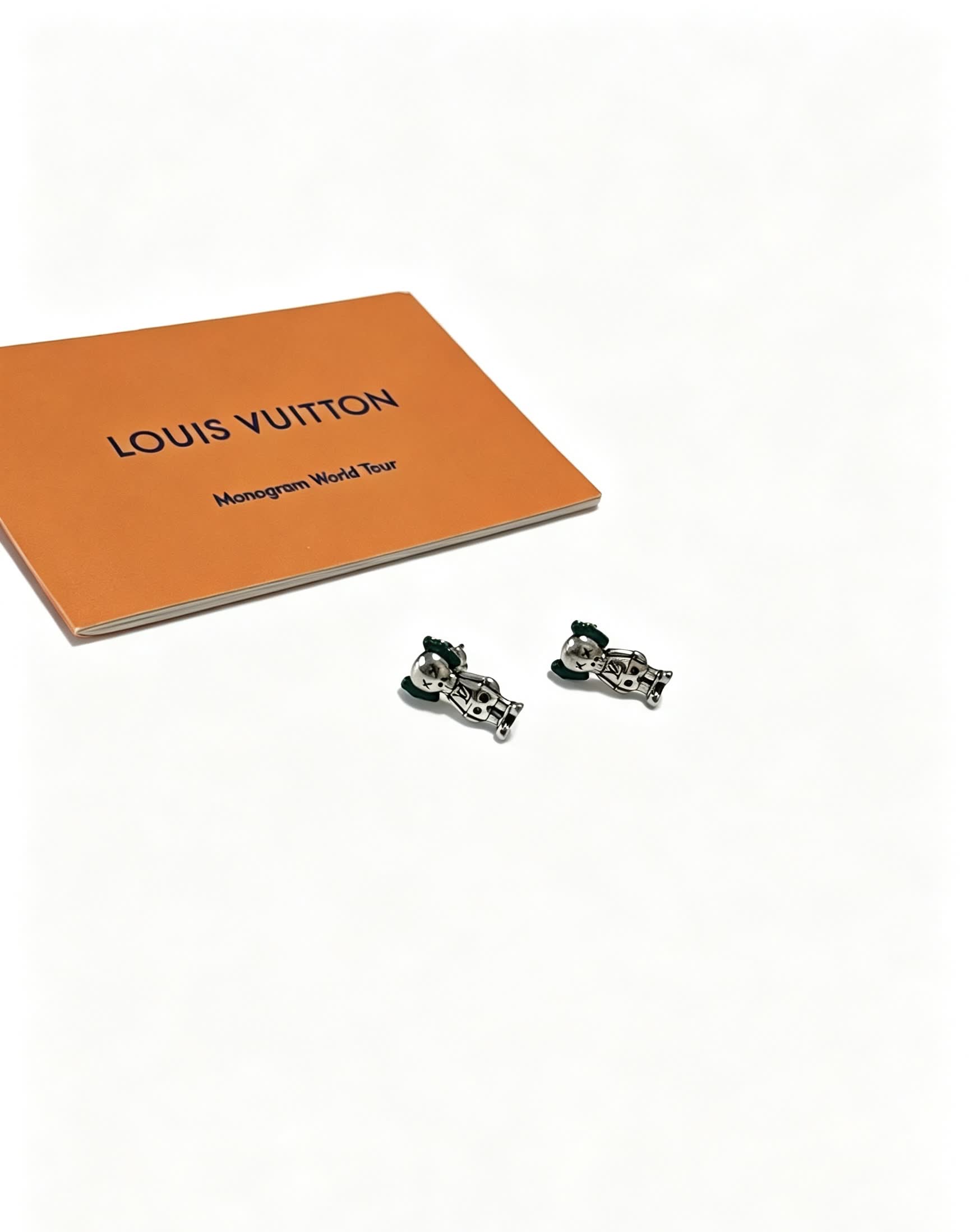 Louis Vuitton Monogram World Tour Earrings
